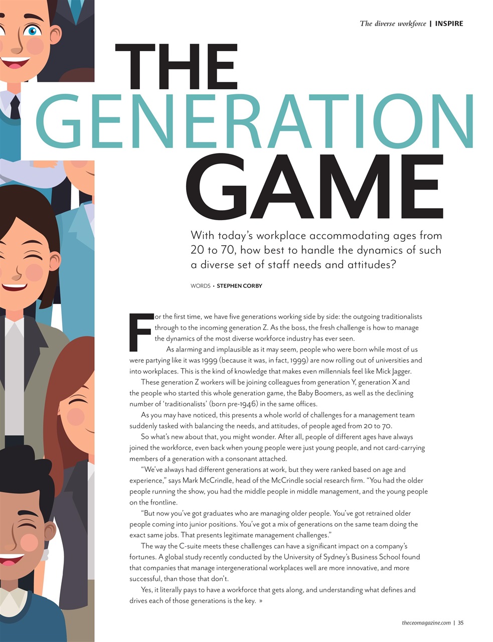 The CEO Magazine EMEA Preview Pages