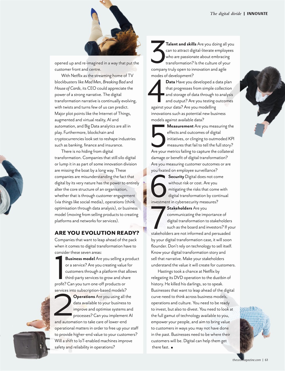 The CEO Magazine EMEA Preview Pages