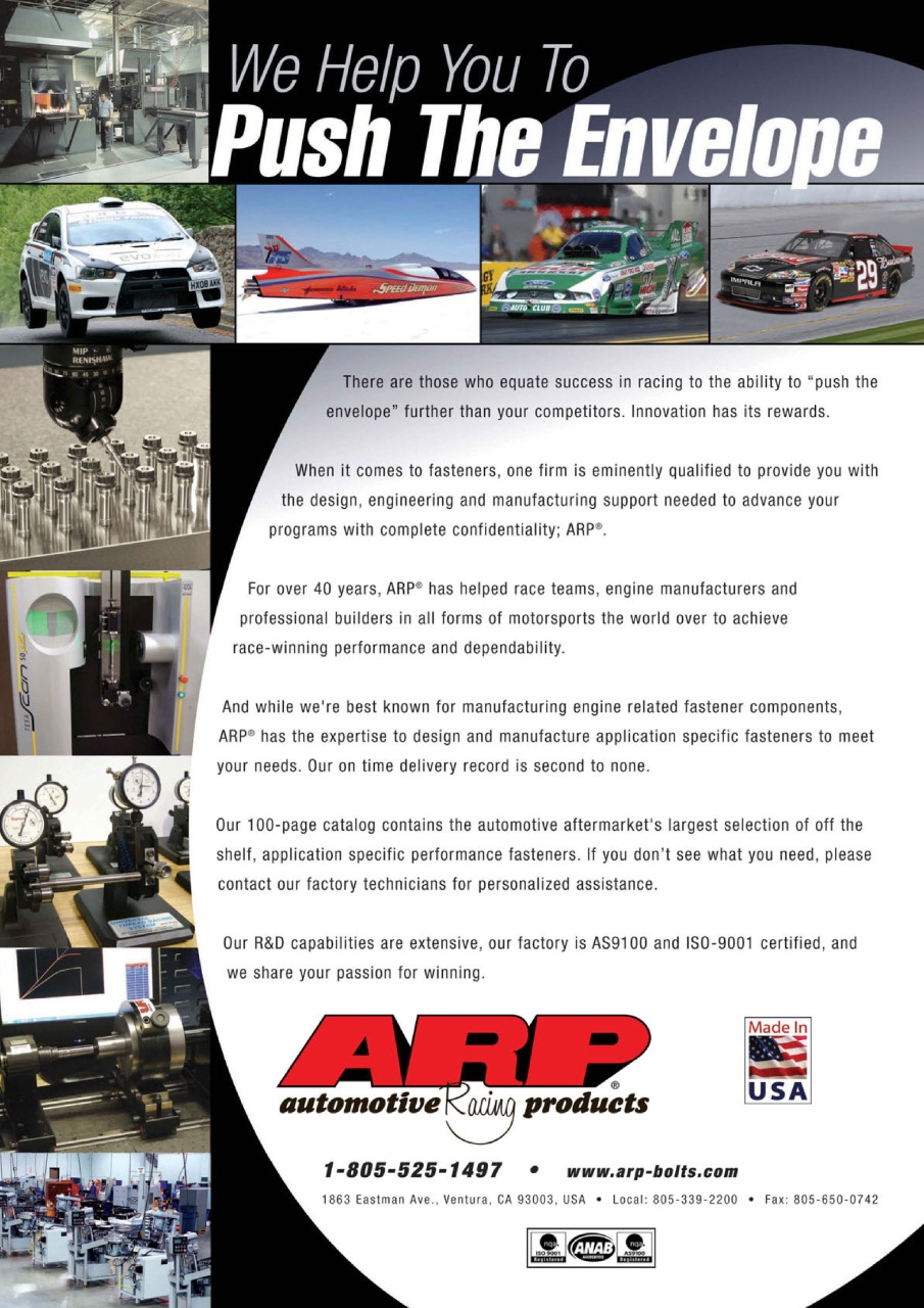 Race Engine Technology Preview Pages