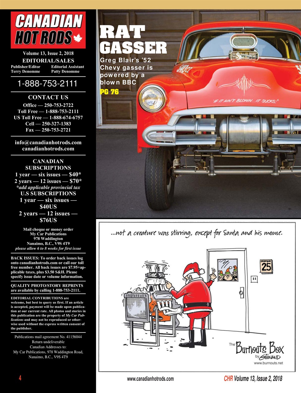 Canadian Hot Rods Preview Pages