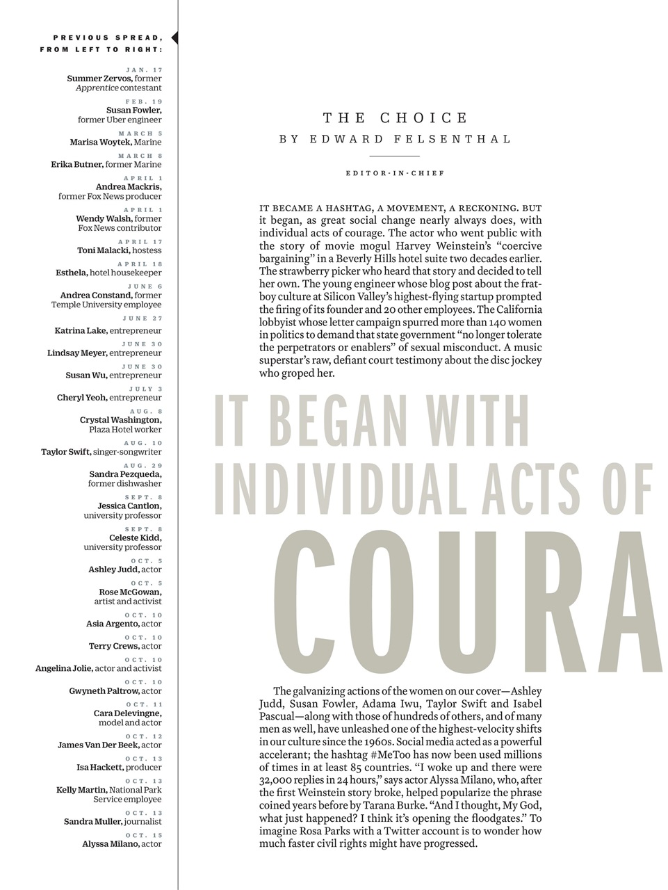 TIME Magazine Europe Preview Pages