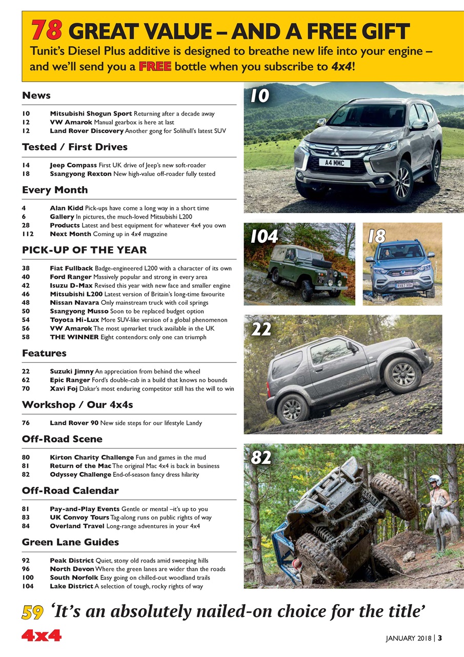 Overlander 4X4 Preview Pages