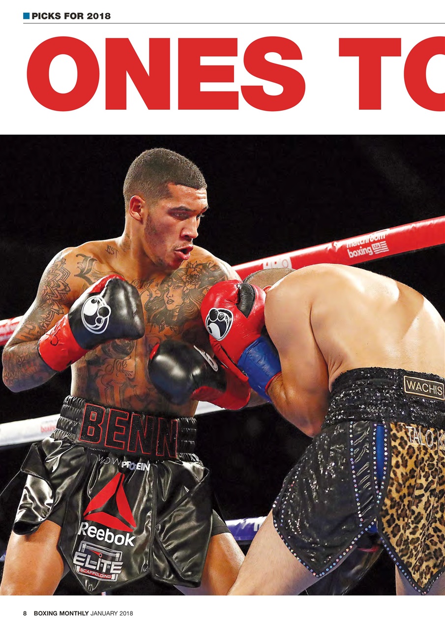 Boxing Monthly Preview Pages