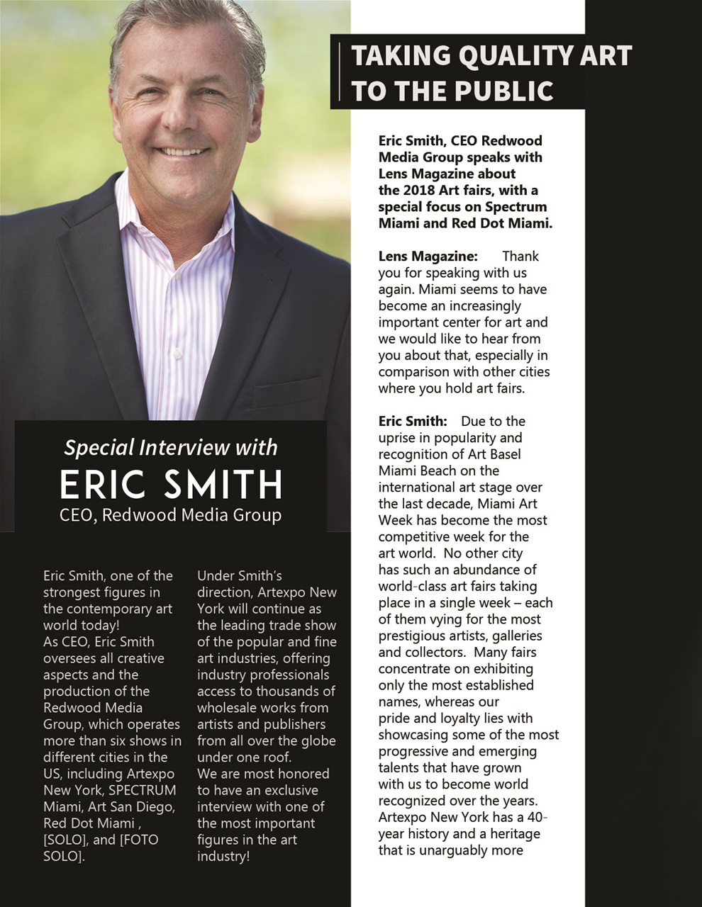 Lens Magazine Preview Pages