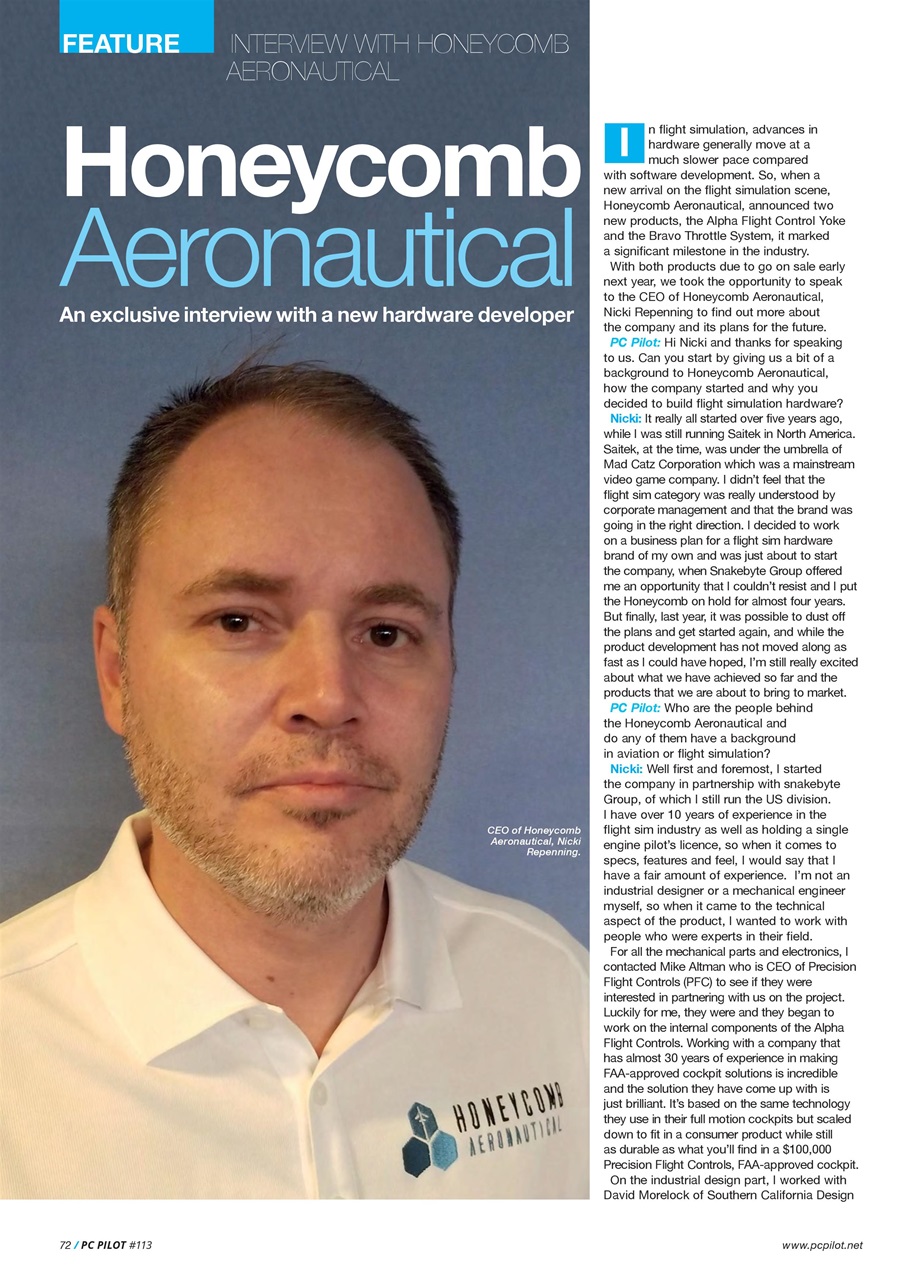 PC Pilot Preview Pages