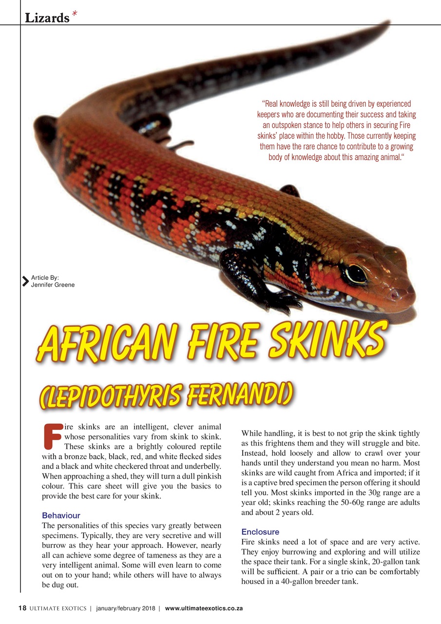 Ultimate Exotics Preview Pages