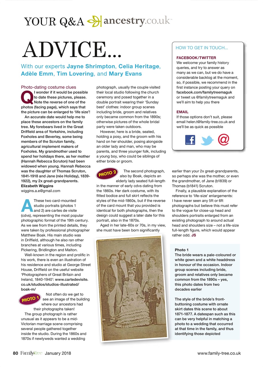 Family Tree Preview Pages
