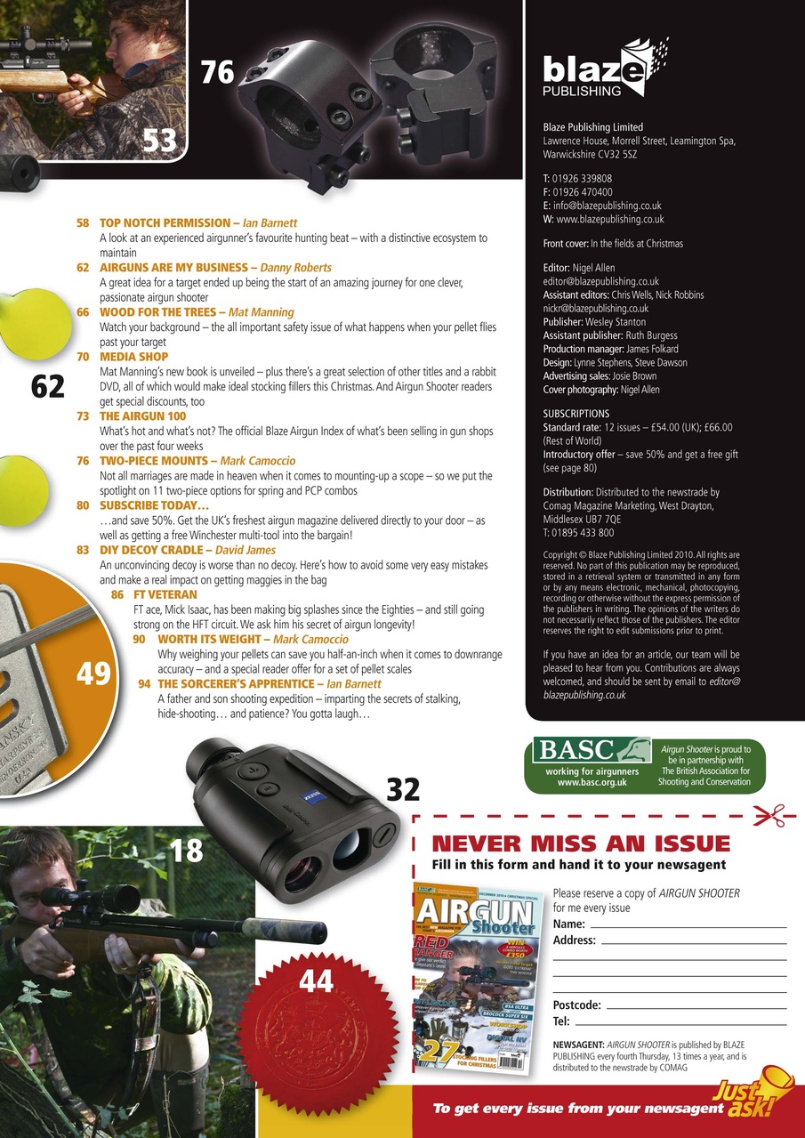 Airgun Shooter Preview Pages