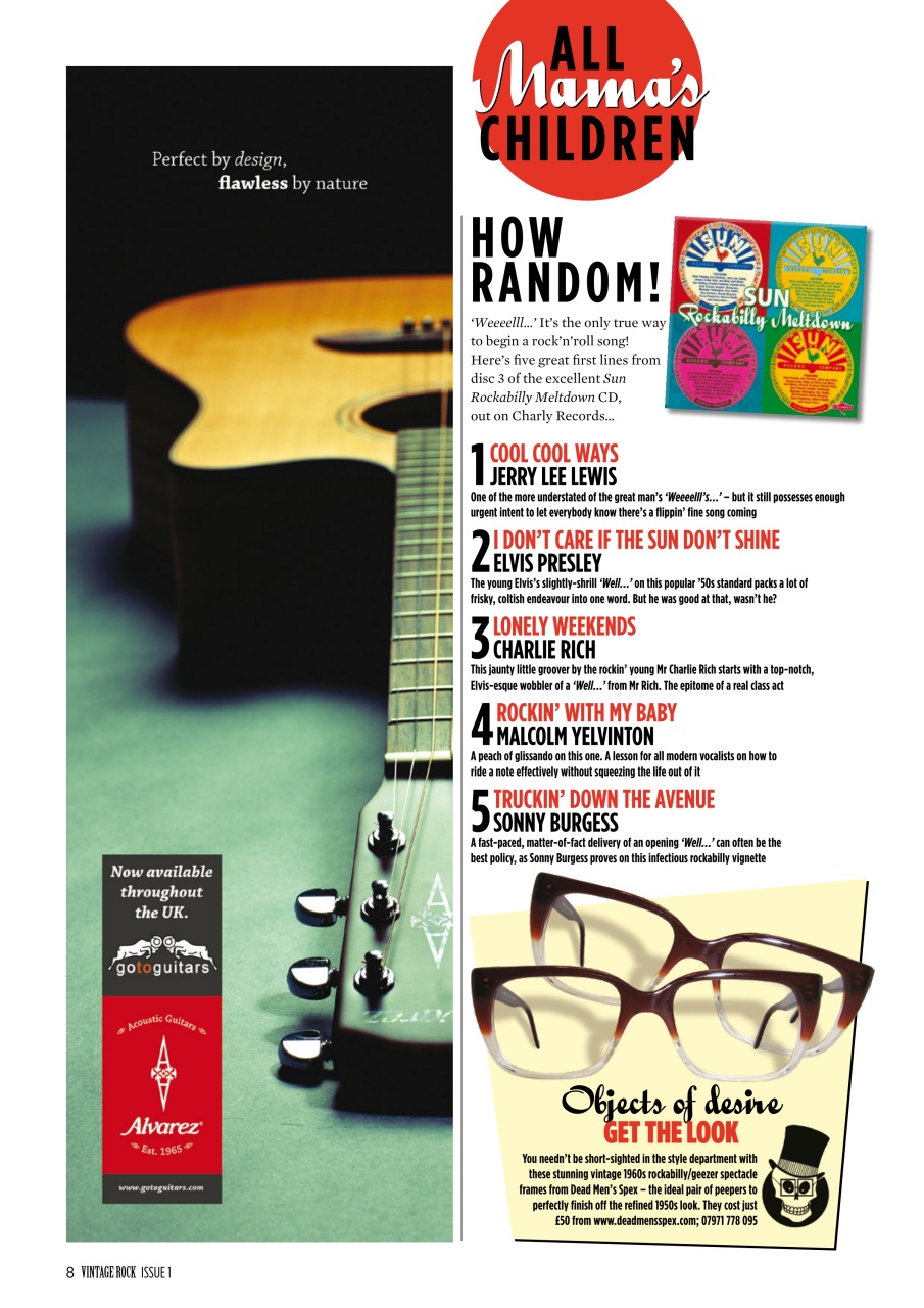 Vintage Rock Preview Pages