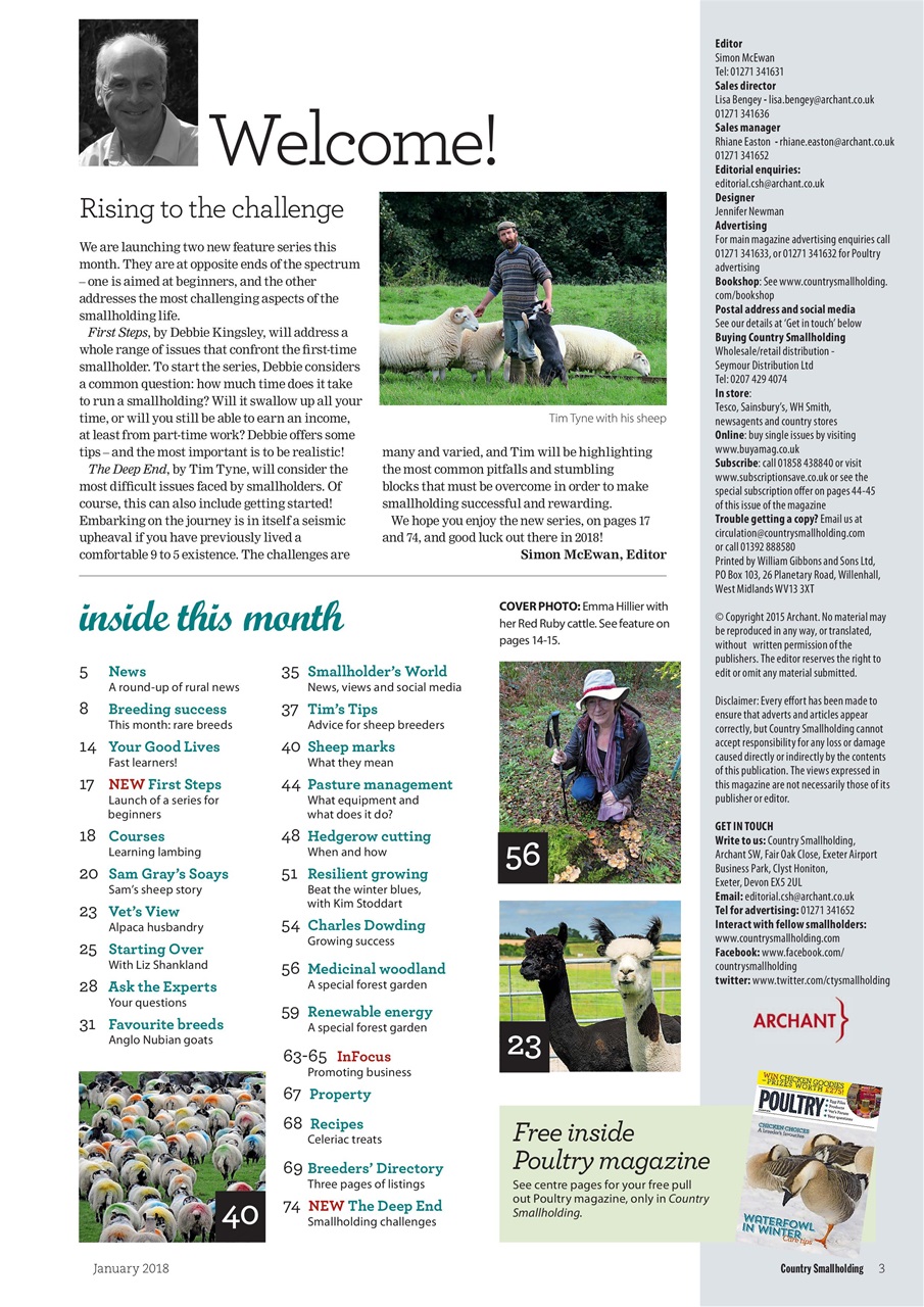 The Country Smallholder Preview Pages
