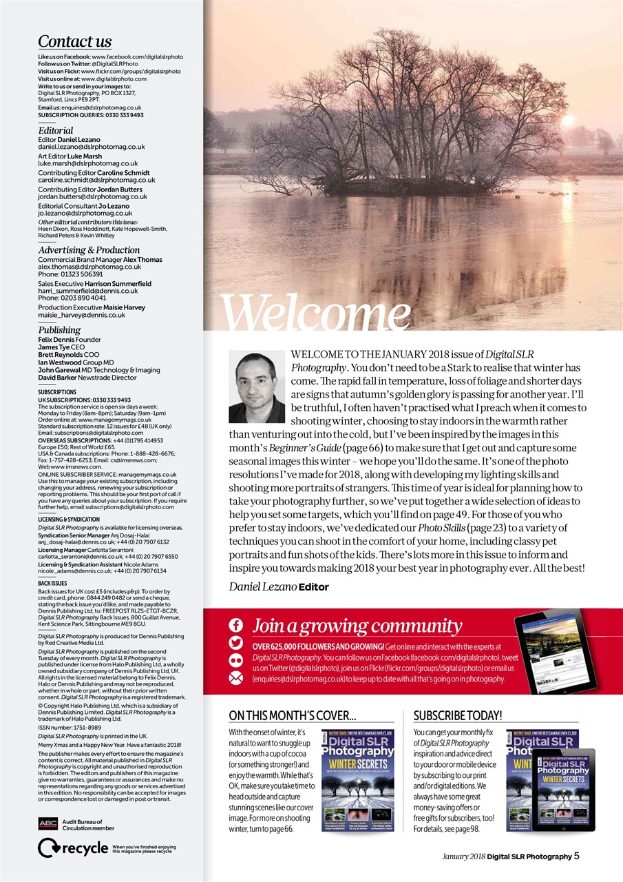 Digital SLR Photography Preview Pages