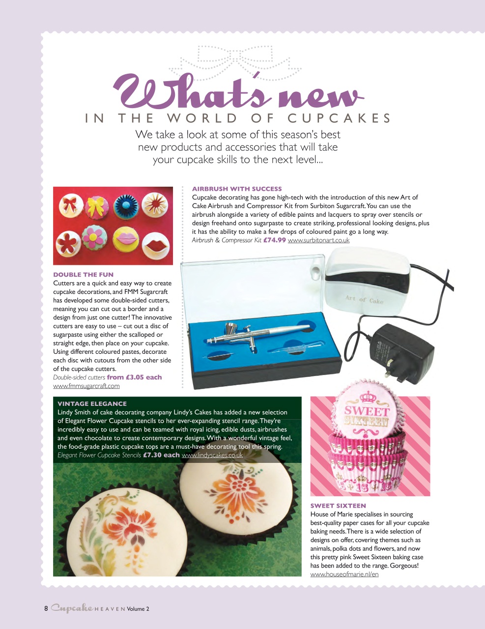 Cupcake Heaven Preview Pages