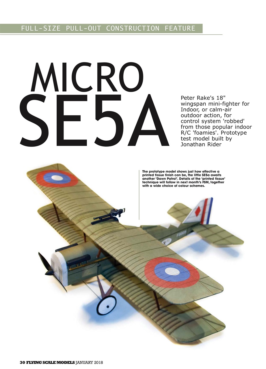 Radio Control Model Flyer Preview Pages