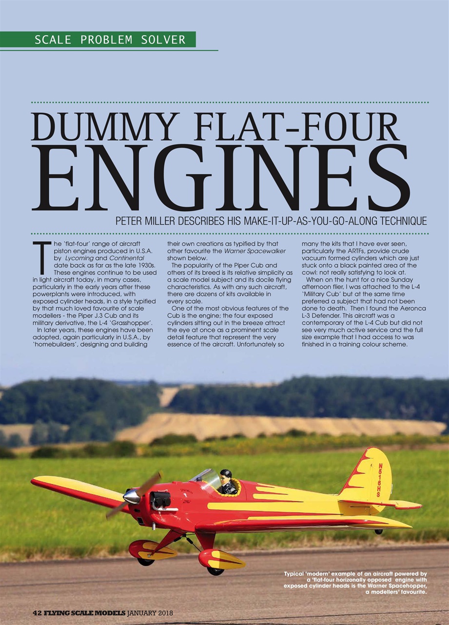 Radio Control Model Flyer Preview Pages
