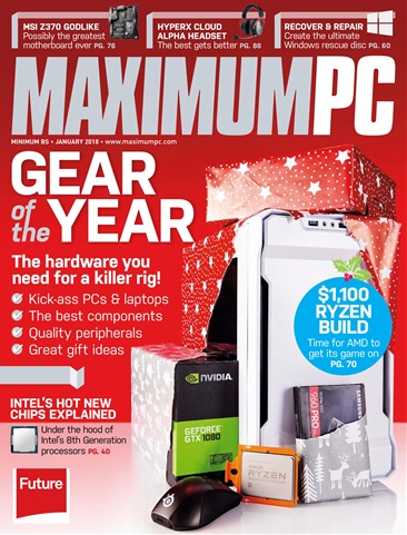Maximum PC issue January 2018
