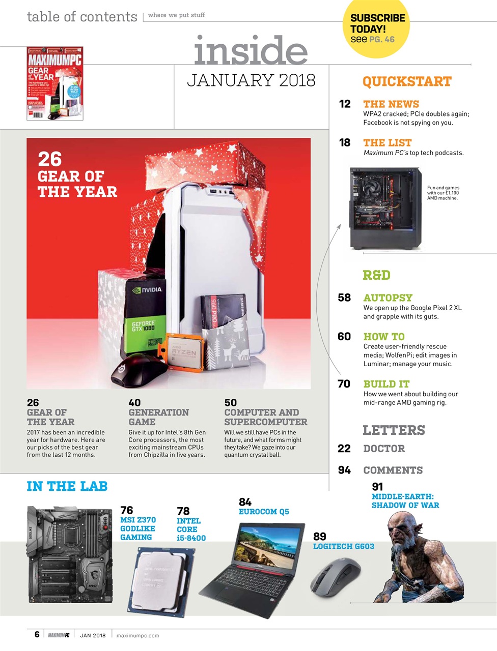 Maximum PC Preview Pages