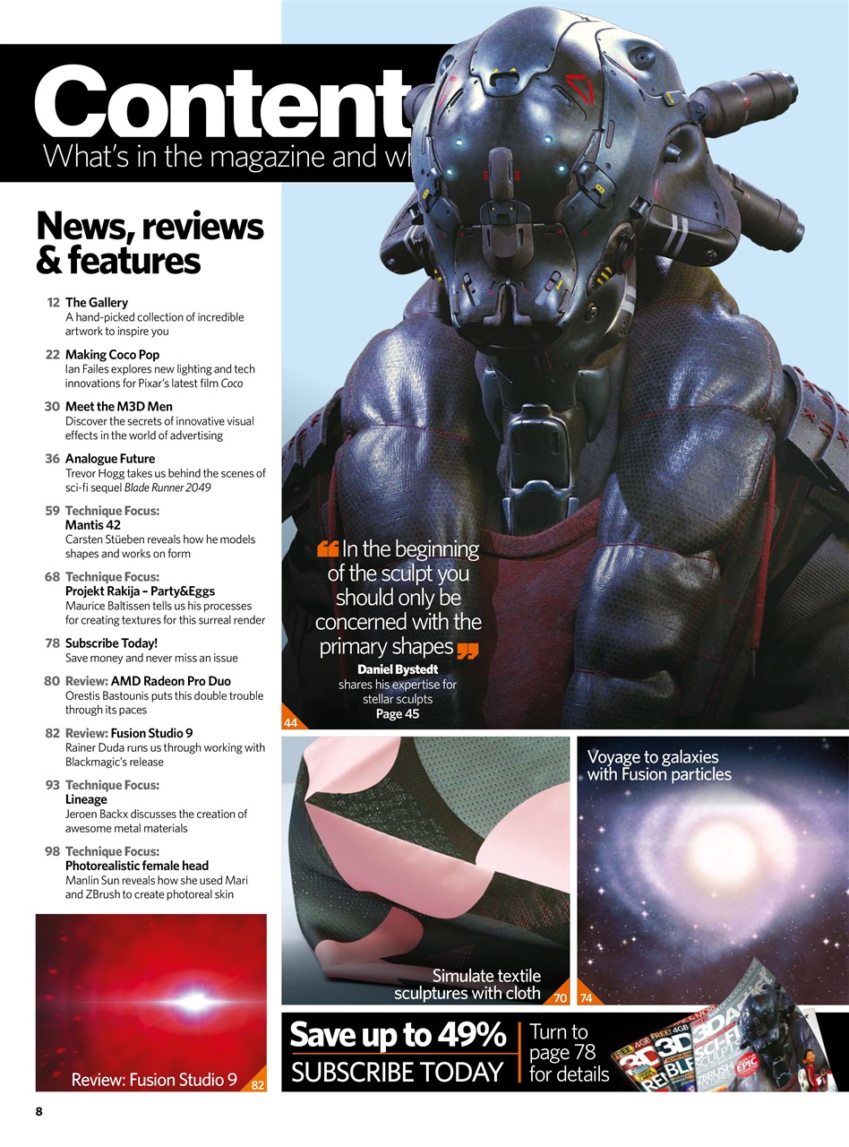 3D Artist Preview Pages