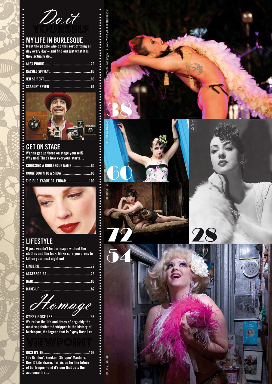 Burlesque Bible Preview Pages
