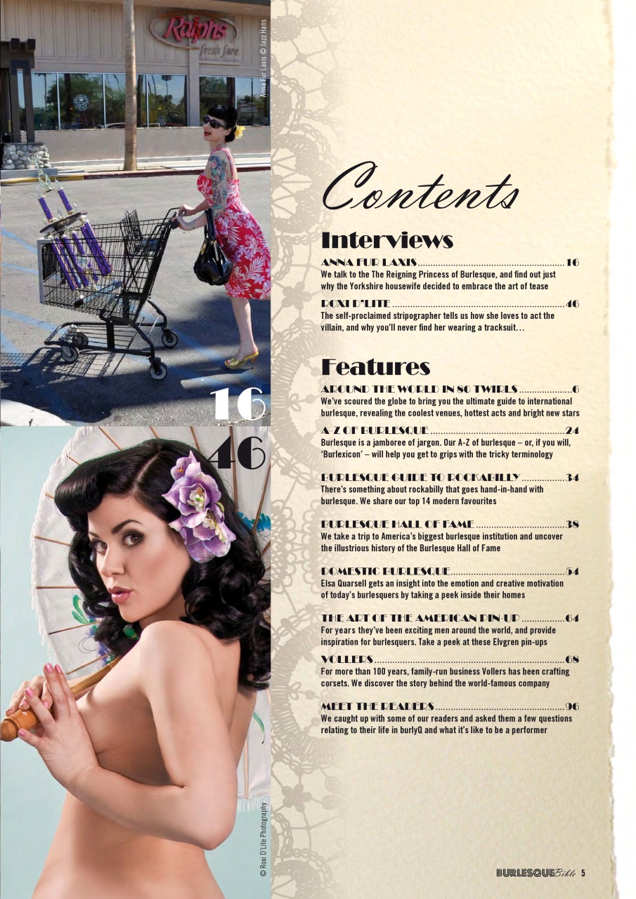 Burlesque Bible Preview Pages