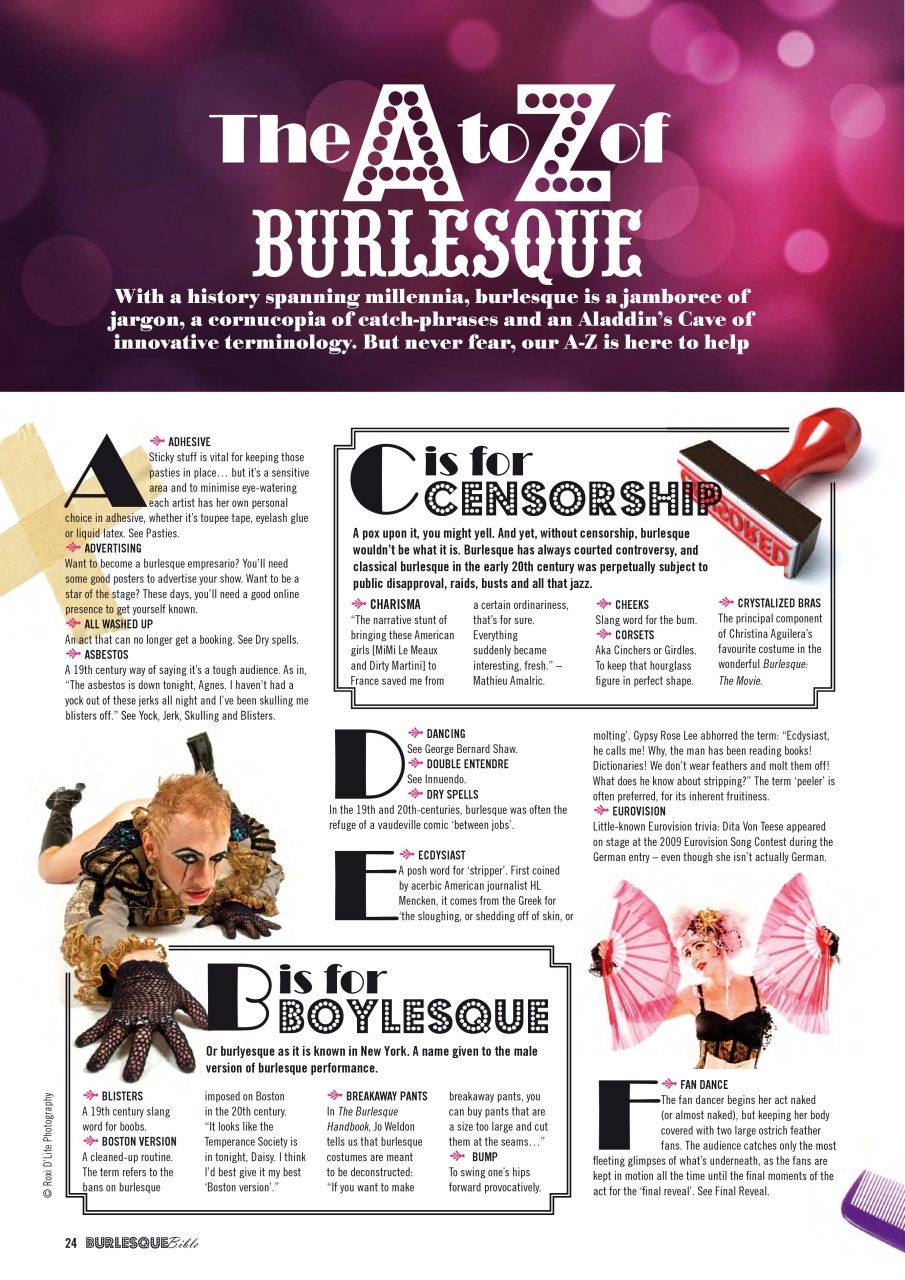 Burlesque Bible Preview Pages