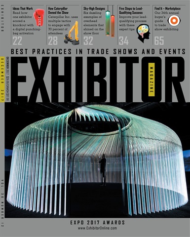 EXHIBITOR Magazine issue EXHIBITOR December 2017