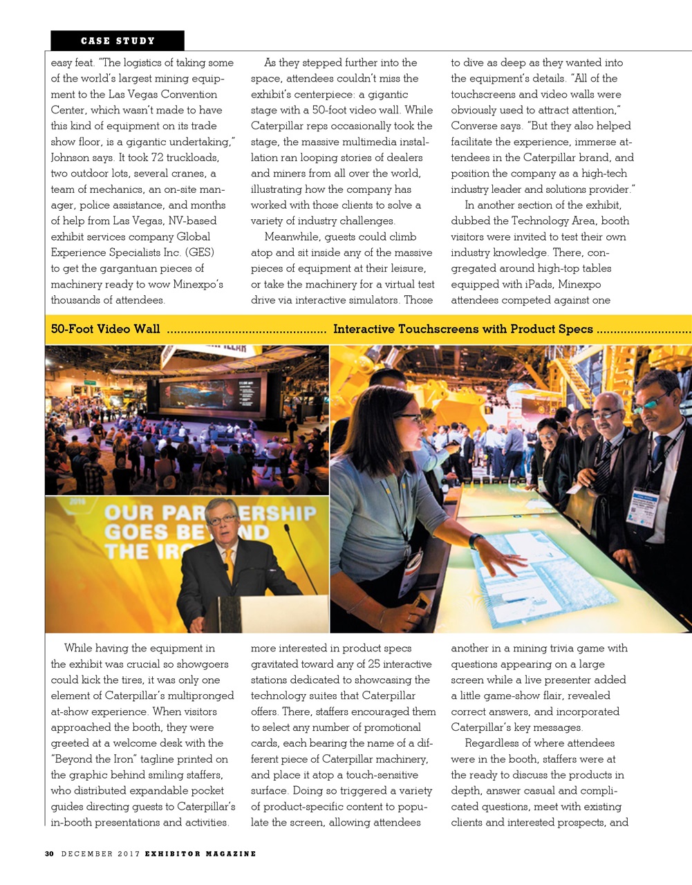 EXHIBITOR Magazine Preview Pages