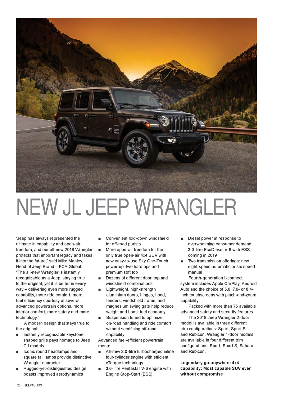 Jeep Action Preview Pages