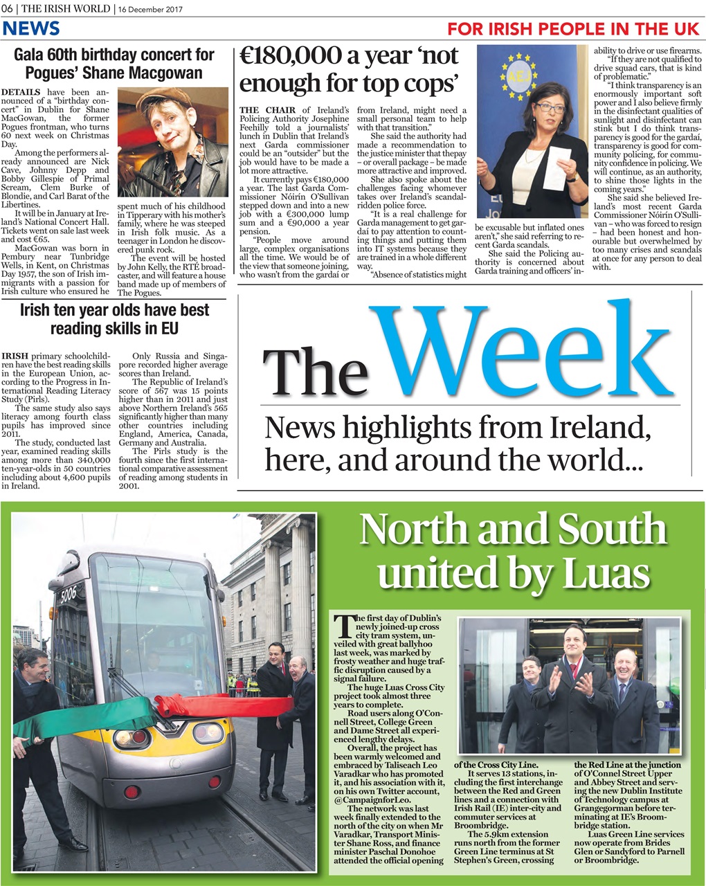 Irish World Preview Pages