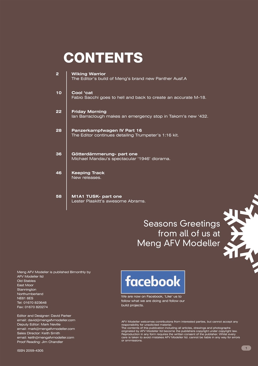 Meng AFV Modeller Preview Pages