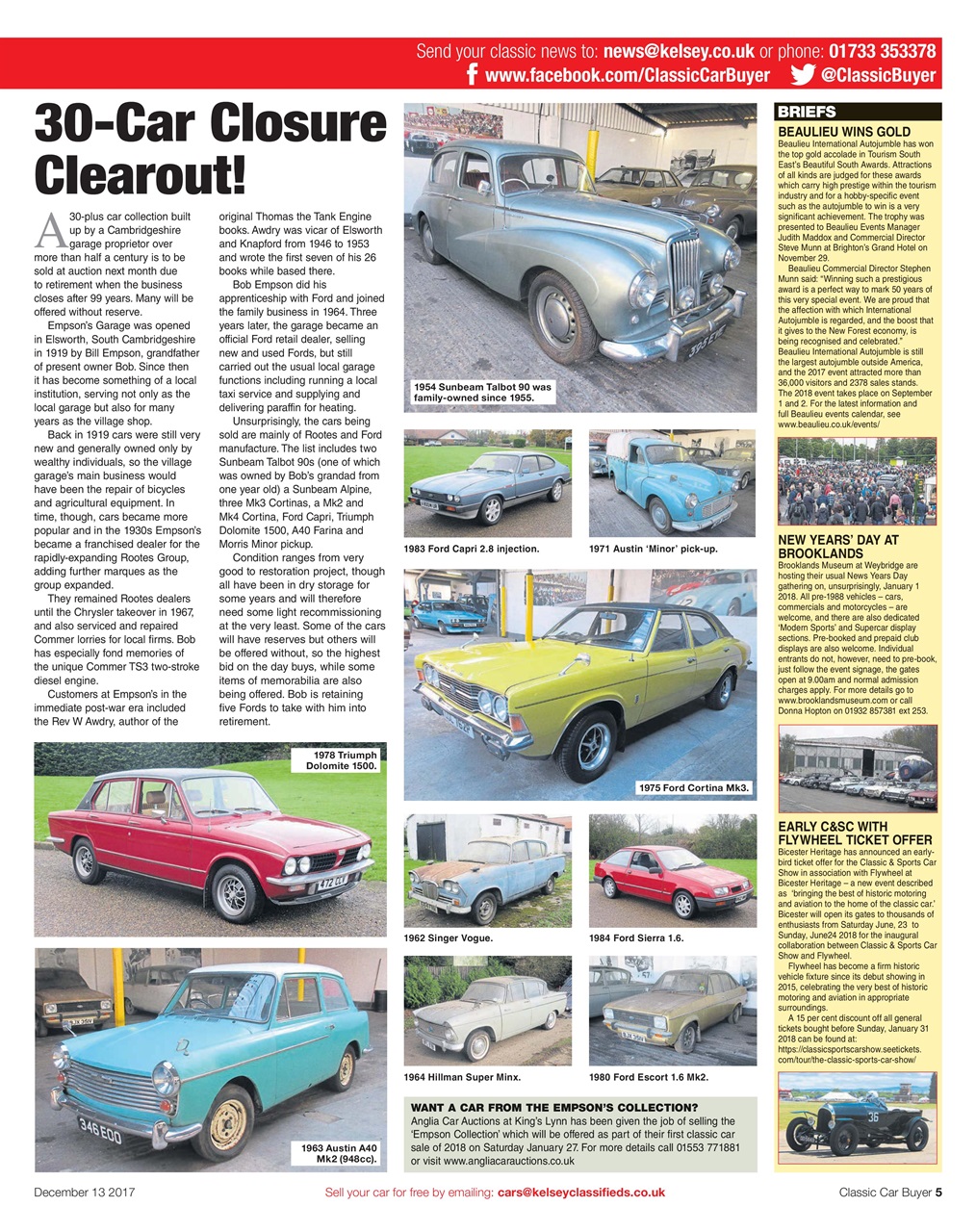 Classic Car Buyer Preview Pages
