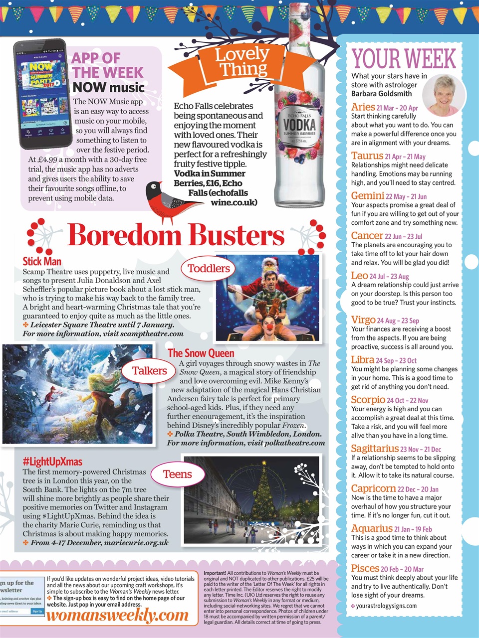 Woman's Weekly Preview Pages