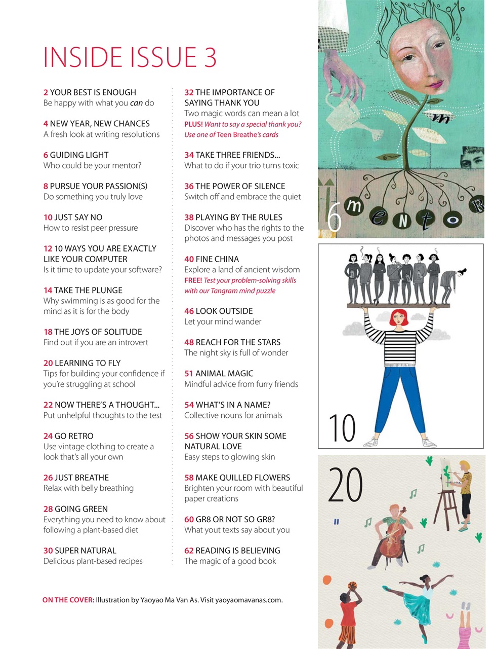 Teen Breathe Preview Pages