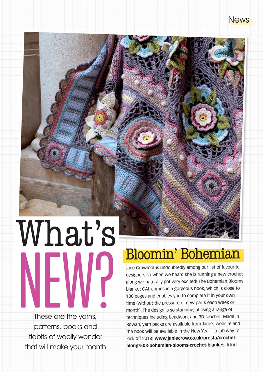 Crochet Now Magazine Preview Pages