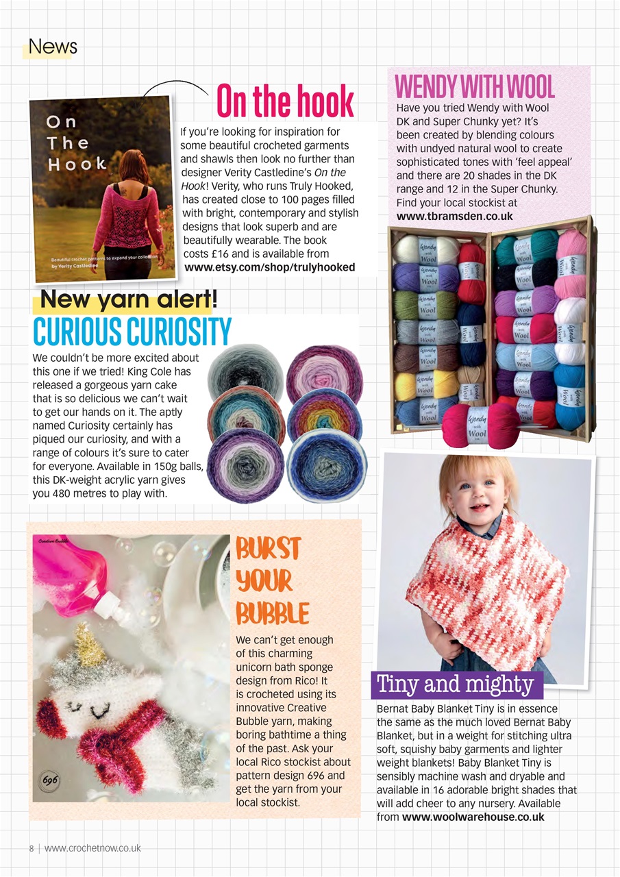 Crochet Now Magazine Preview Pages