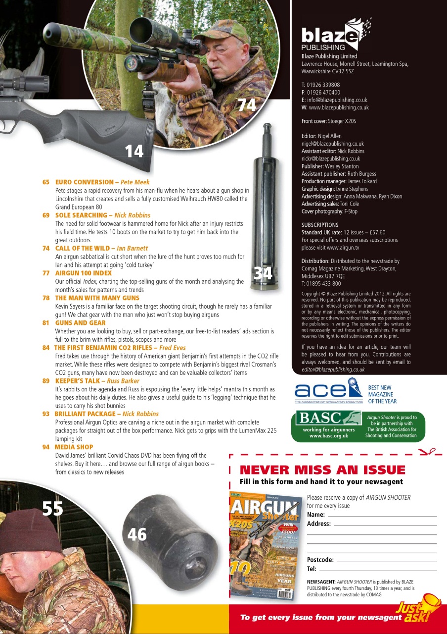 Airgun Shooter Preview Pages