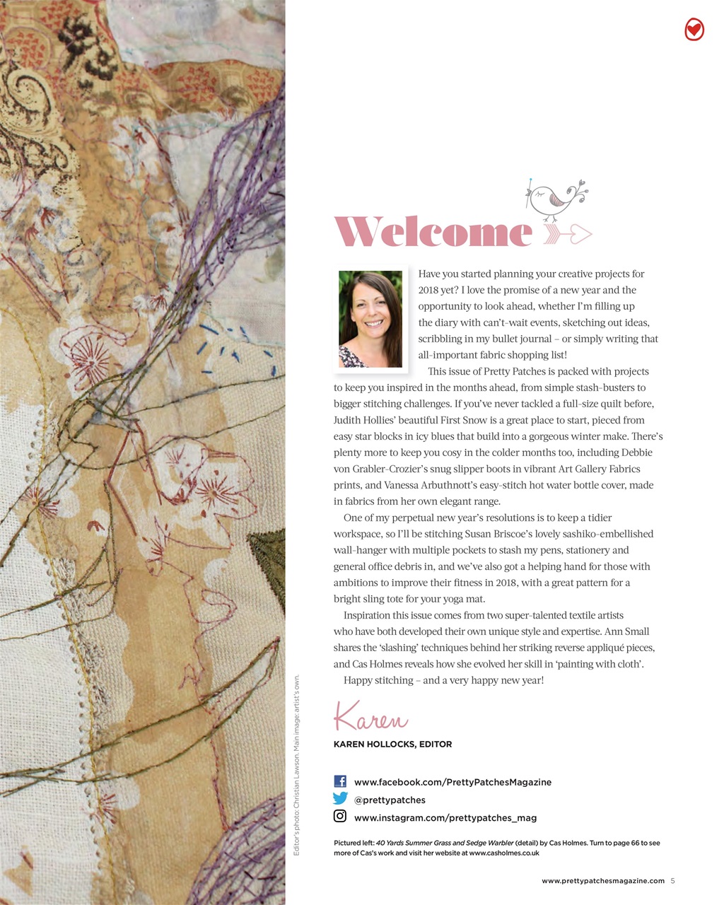 Pretty Patches Magazine Preview Pages