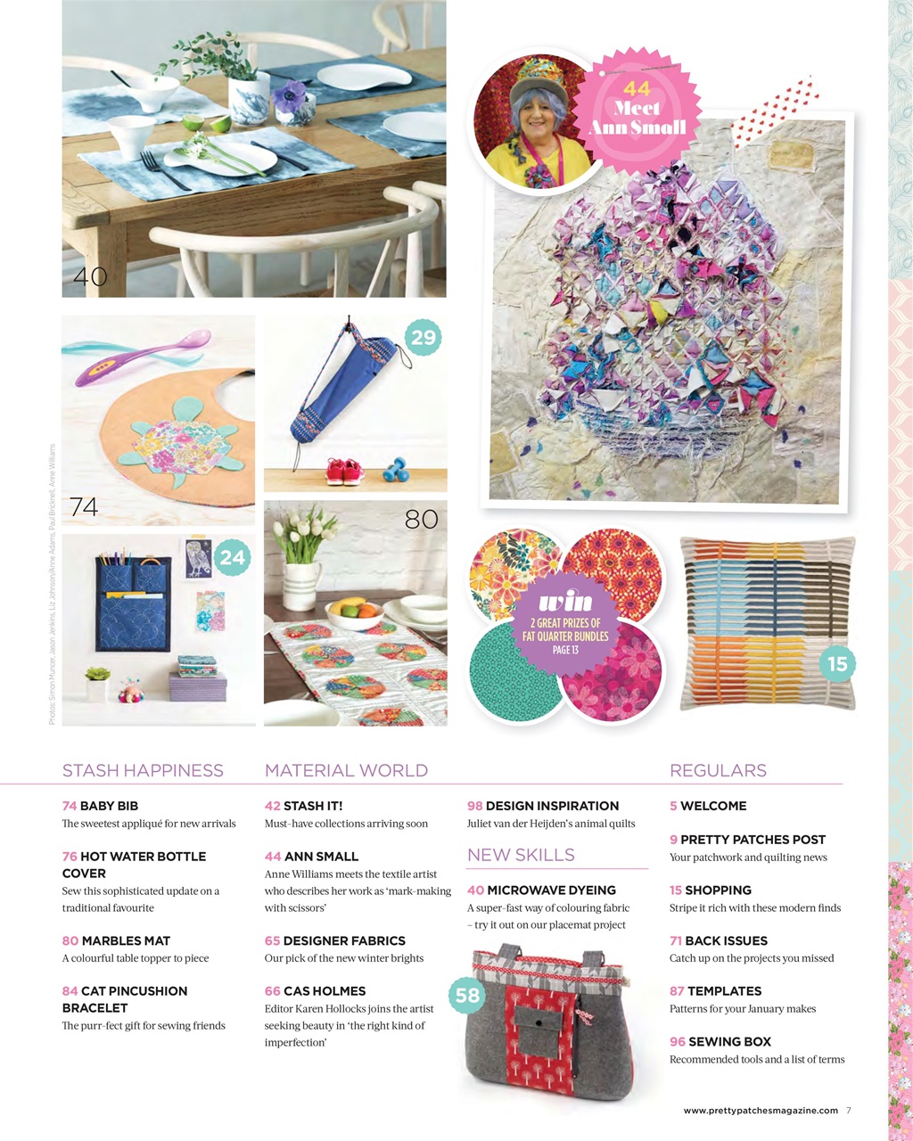 Pretty Patches Magazine Preview Pages