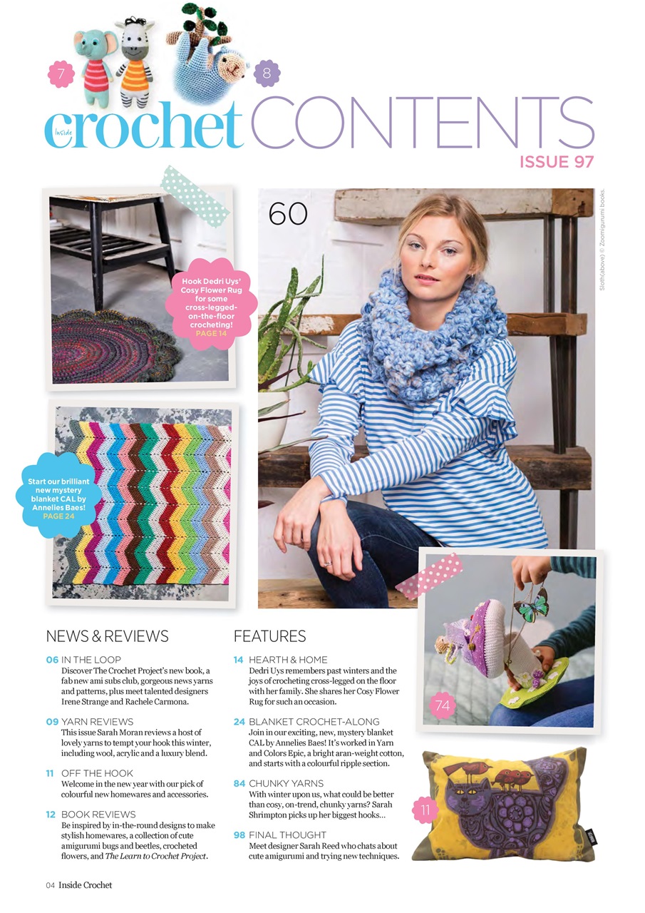 Inside Crochet Preview Pages