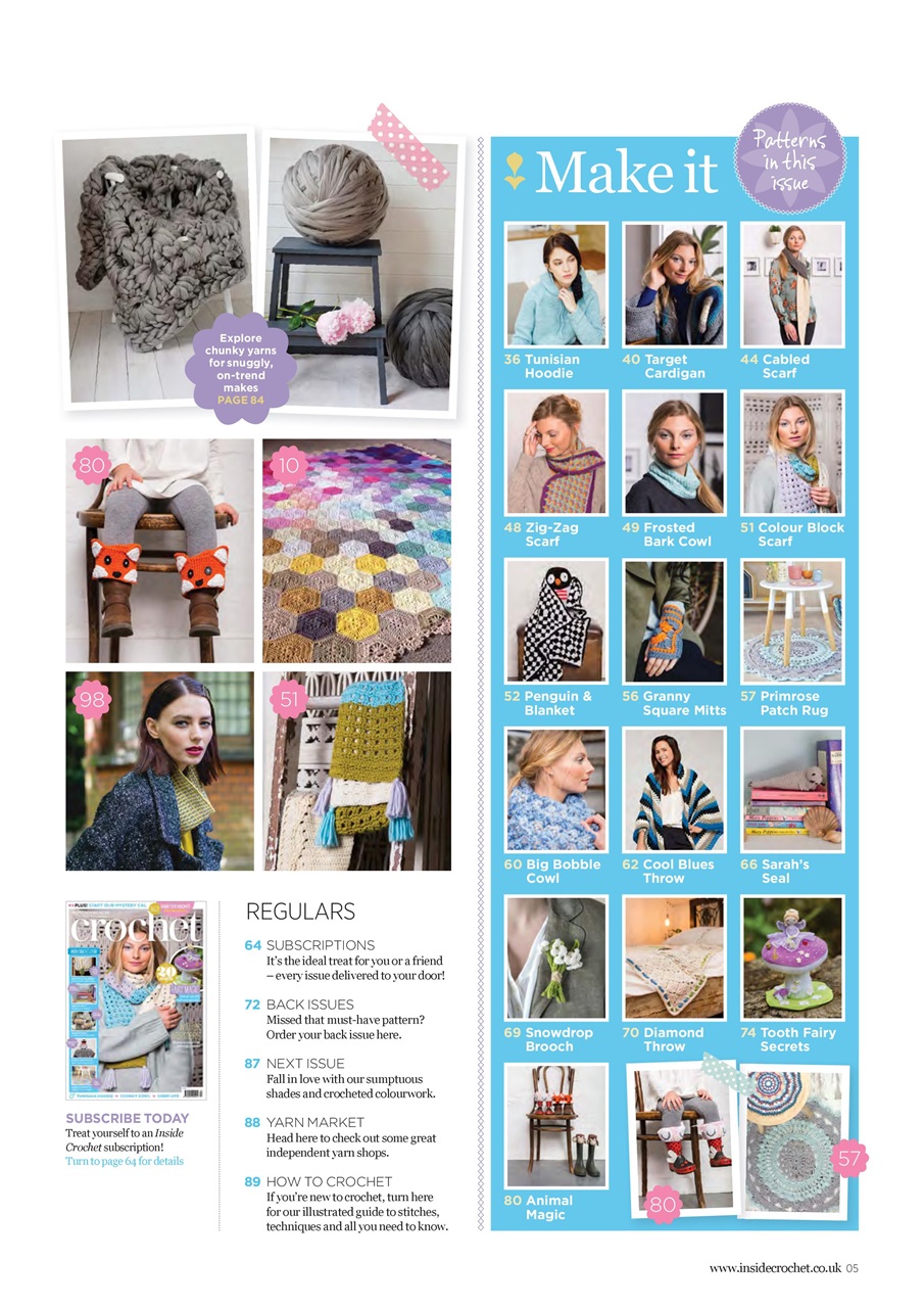 Inside Crochet Preview Pages