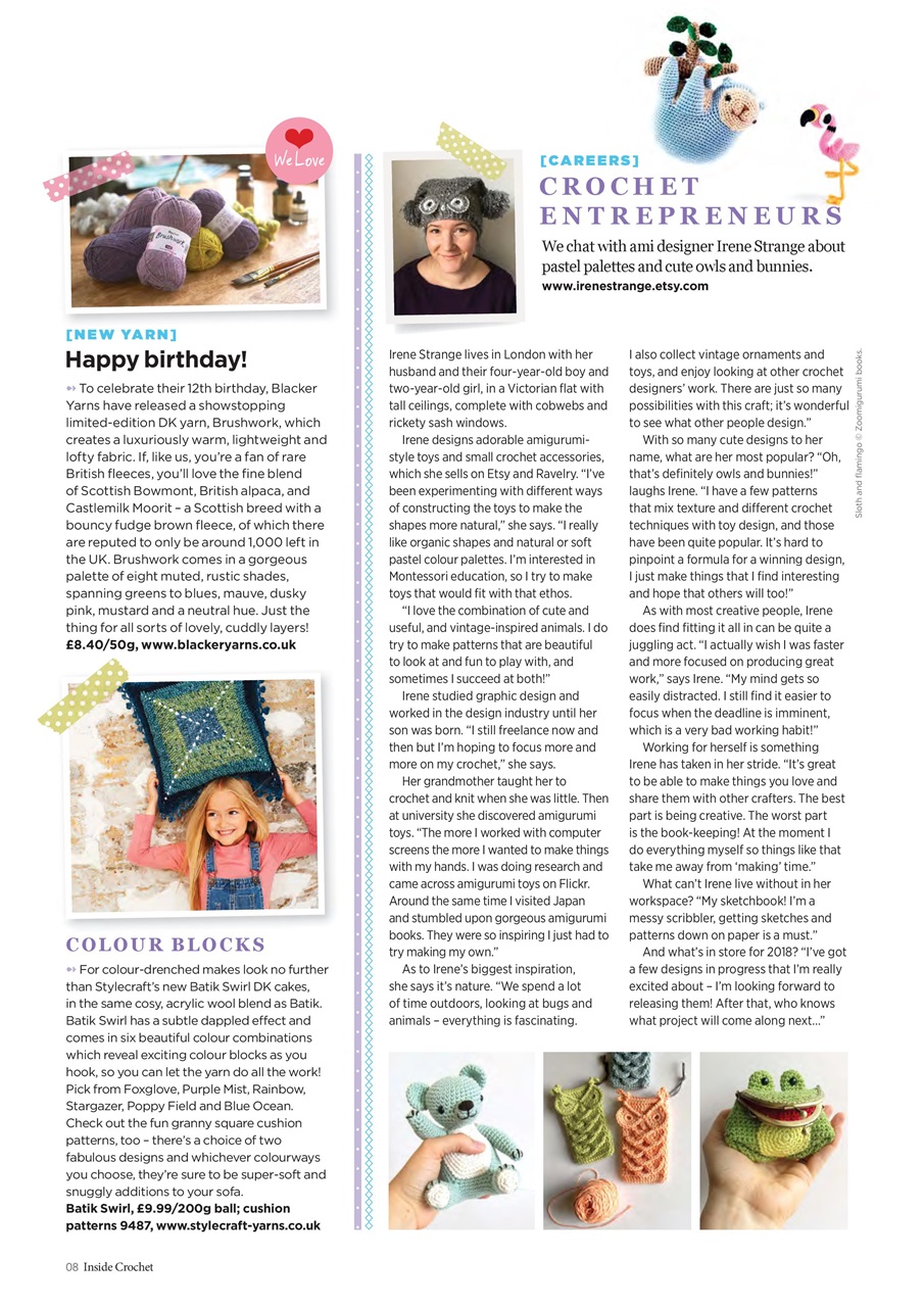 Inside Crochet Preview Pages