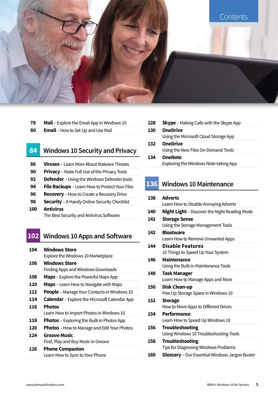 Tech for Seniors Preview Pages