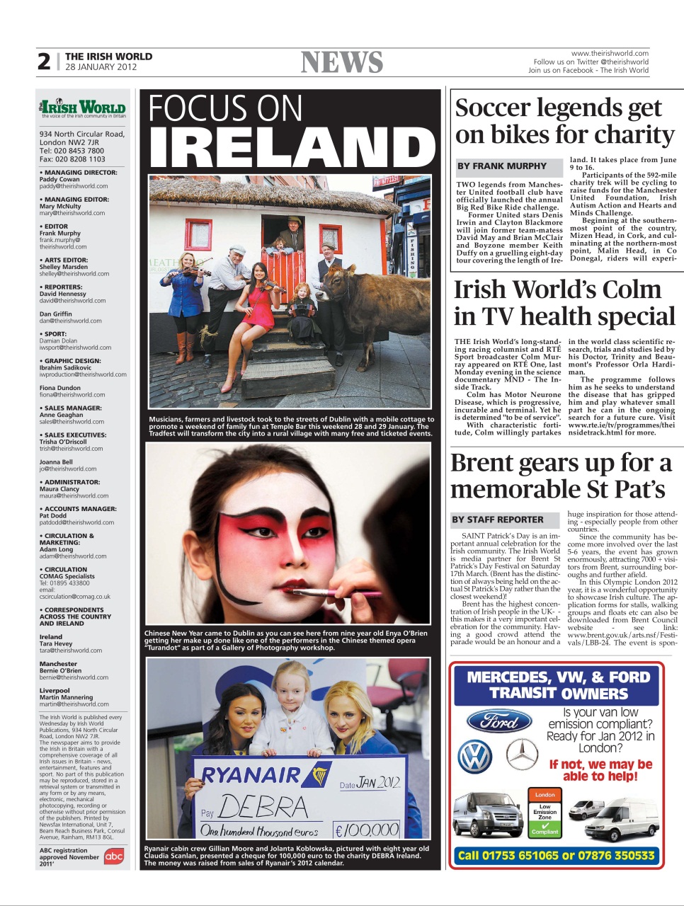Irish World Preview Pages