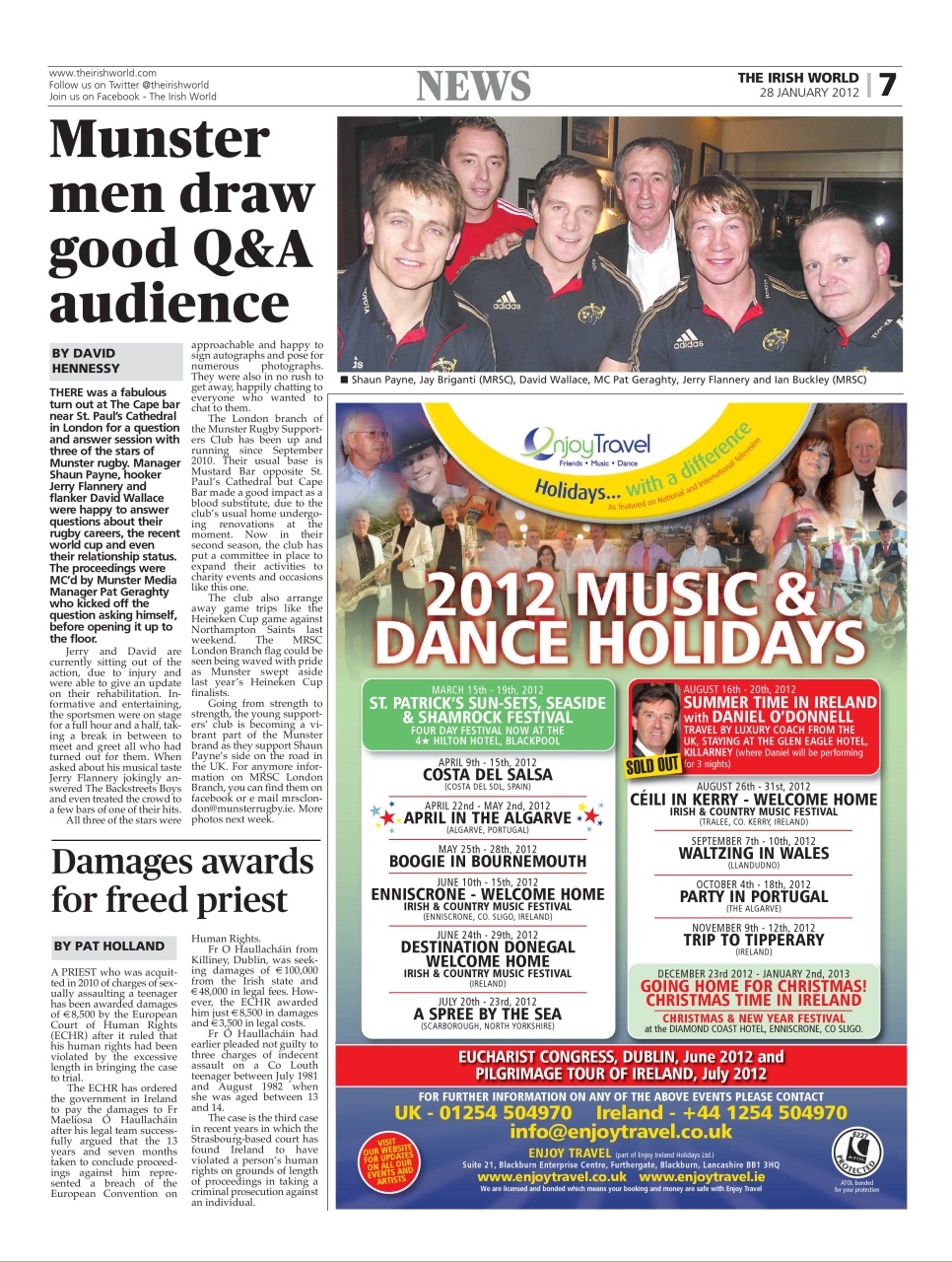 Irish World Preview Pages