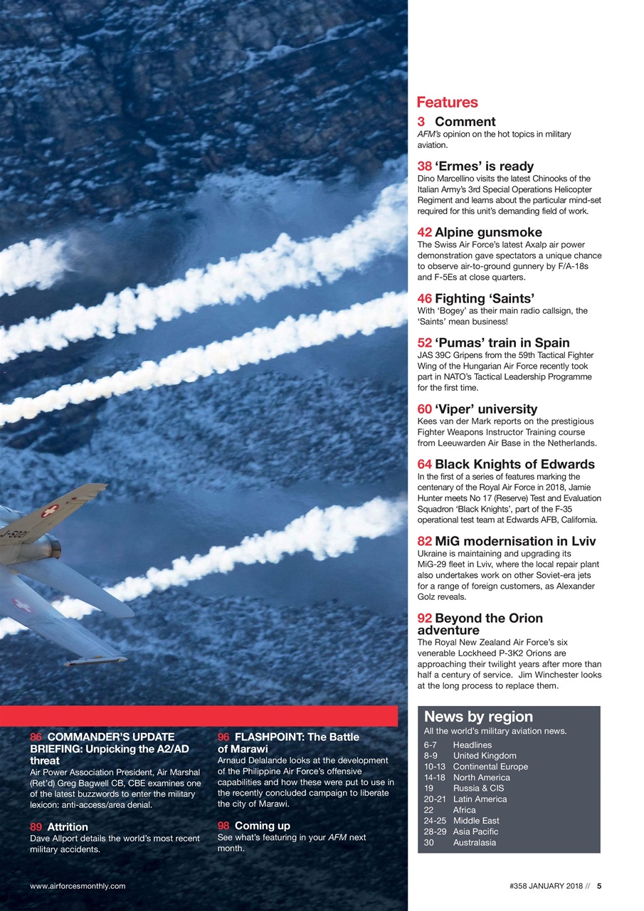 AirForces Monthly Preview Pages
