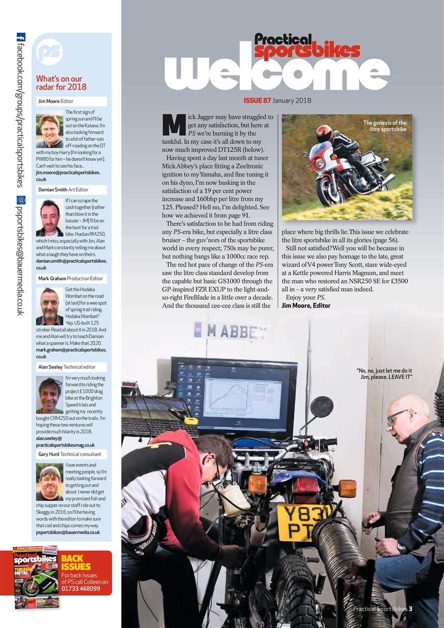 Practical Sportsbikes Preview Pages