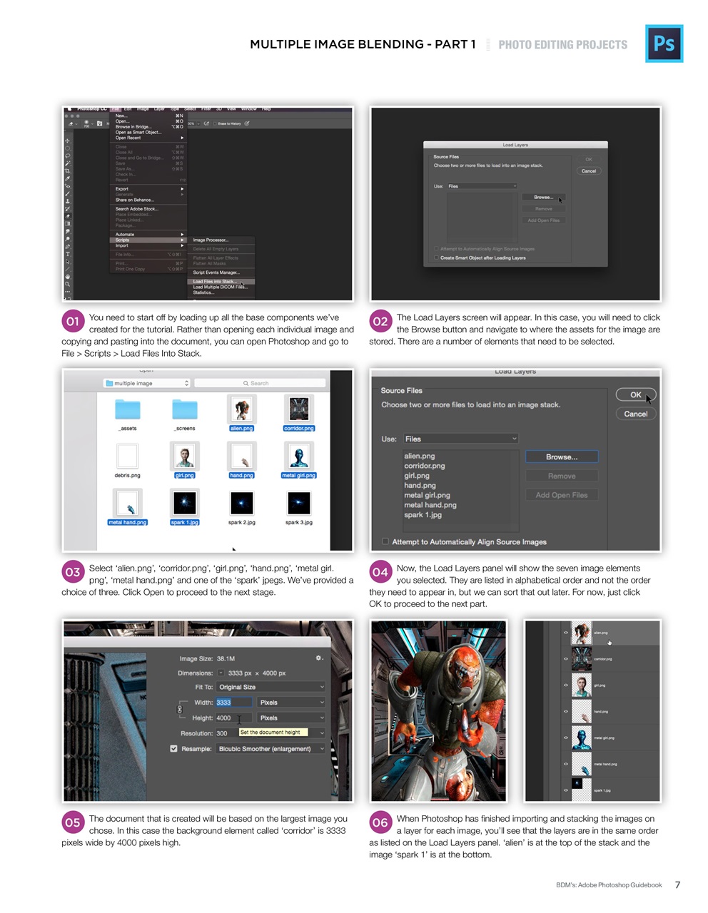 Photoshop User Preview Pages