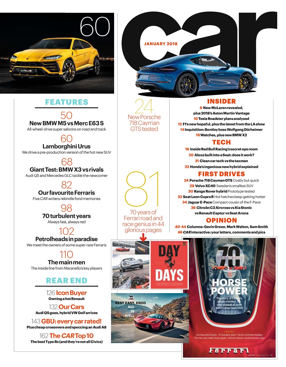 Car Preview Pages