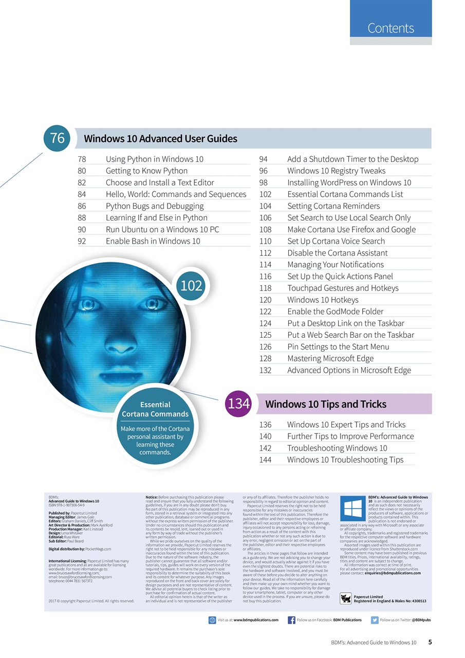 Windows User Preview Pages