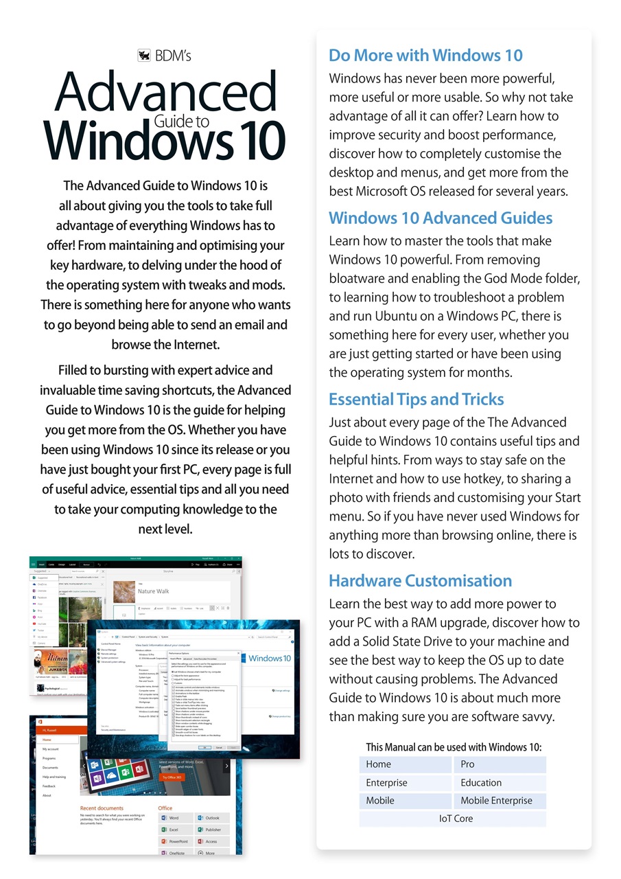 Windows User Preview Pages