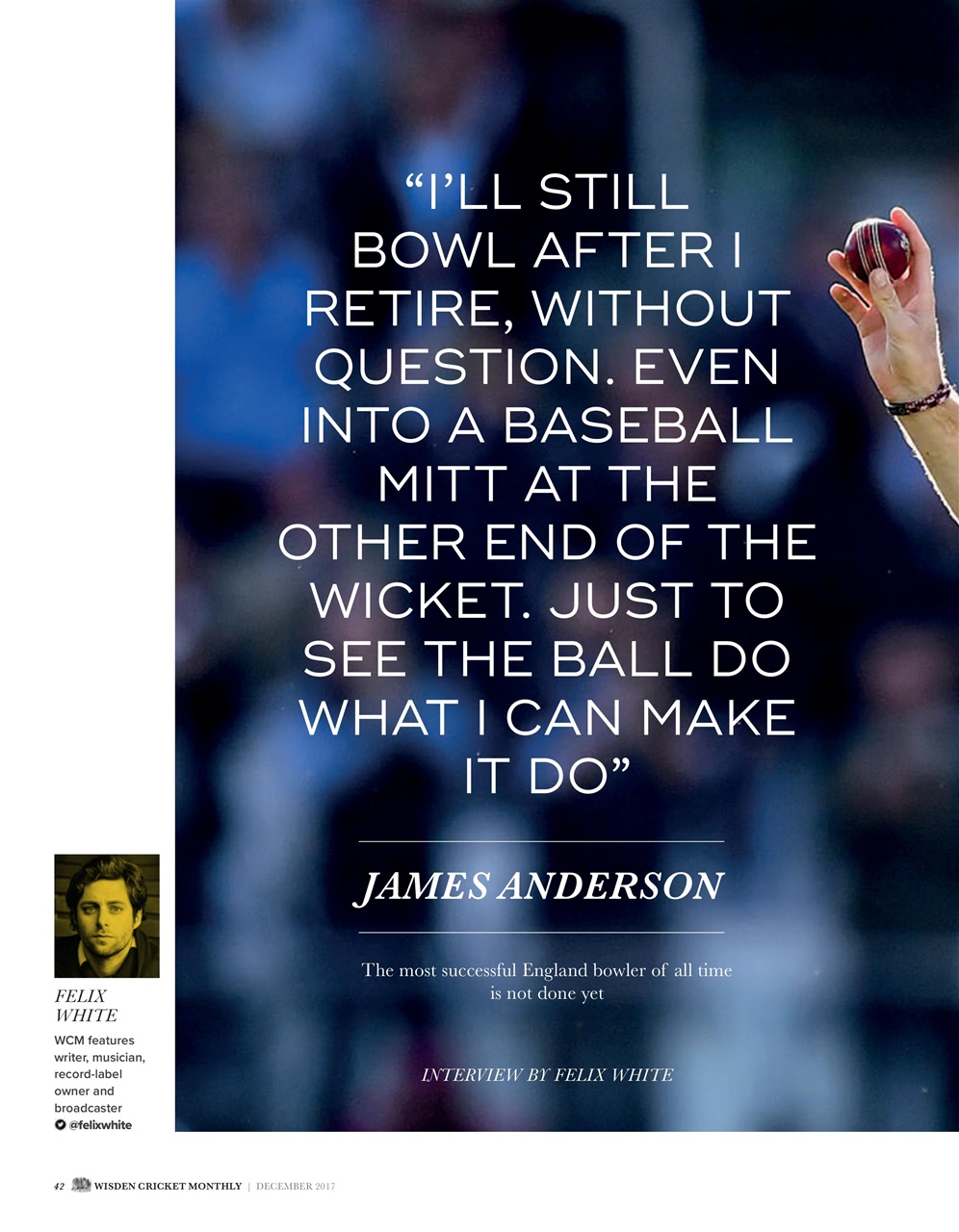 Wisden Cricket Monthly Preview Pages